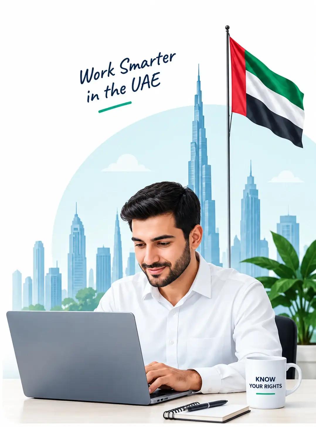 Dubai skyline and UAE leave planning